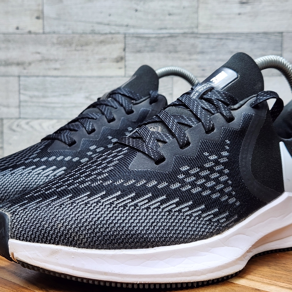 Nike Women's Size 8 Zoom Winflo 6 Shoes Black Running Sneakers BQ3192-003 - Picture 5 of 16